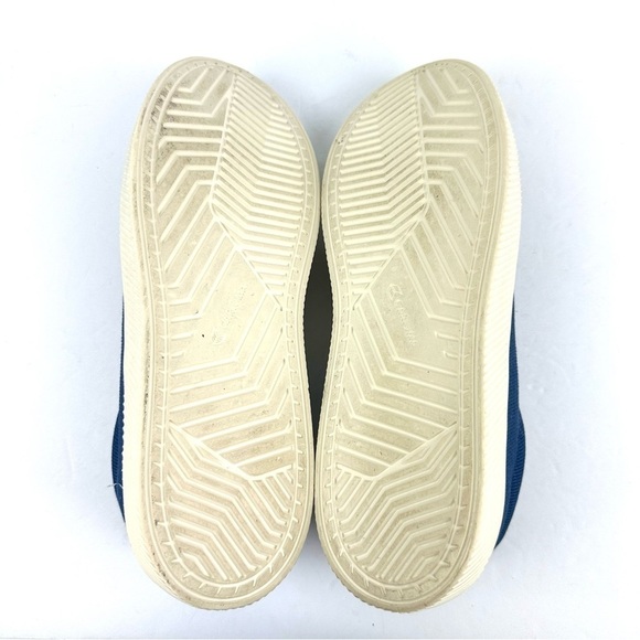 Cariuma Ibi Shoes 10 Womens Blue Bamboo Lace Up Knit Sneaker Mens 8.5 - Picture 7 of 9